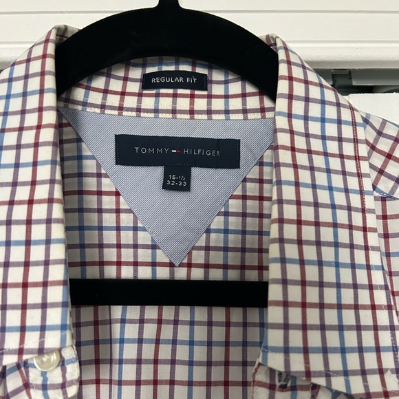 Men's Gingham Long Sleeve Button-Down Oxford Shirt